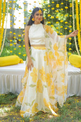 Haldhi anchi -sizzling haldhi set
